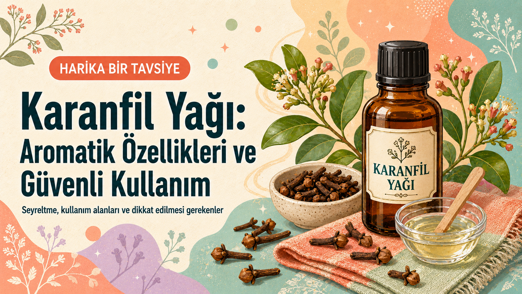 Karanfil Yağı Nedir? Kullanımı, Faydaları ve Zararları