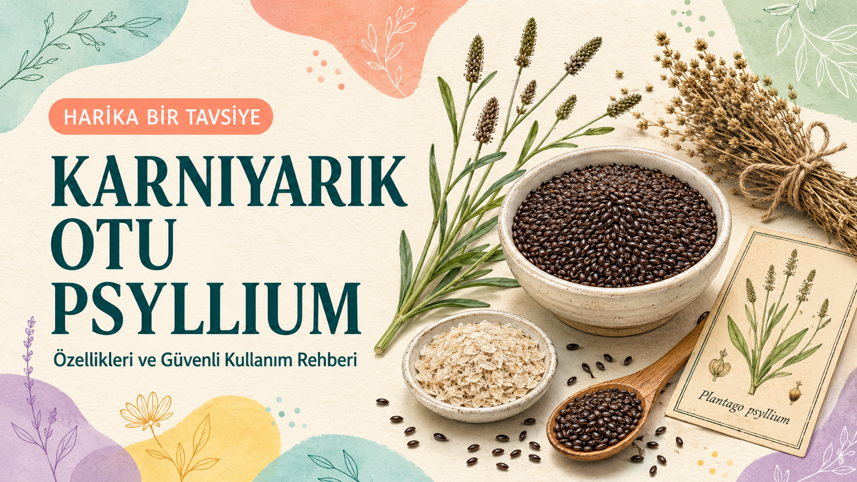 Karnıyarık Otu: Psyllium Faydaları ve Kullanımı