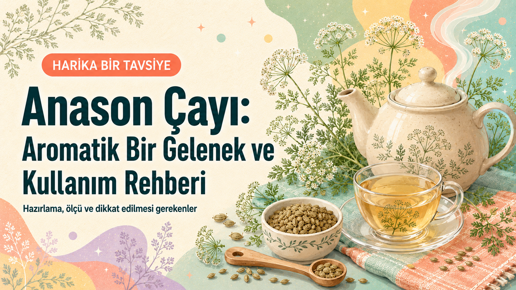 Anason Çayı Nedir? Faydaları, Demleme Yöntemi ve Uyarılar