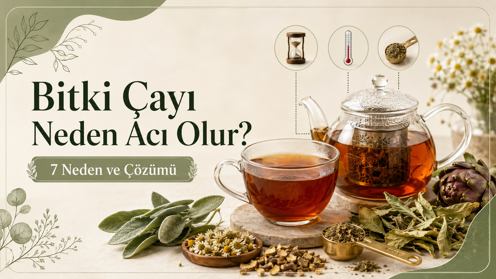 Bitki Çayı Neden Acı Olur? Nedenleri ve Çözümü