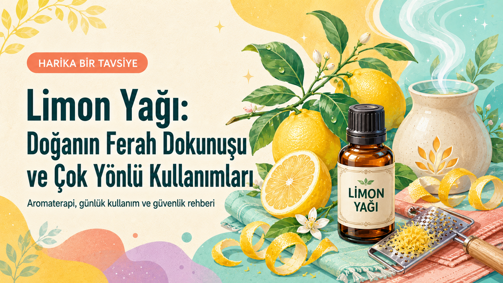 Limon Yağı Nedir? Kullanım ve Güvenlik