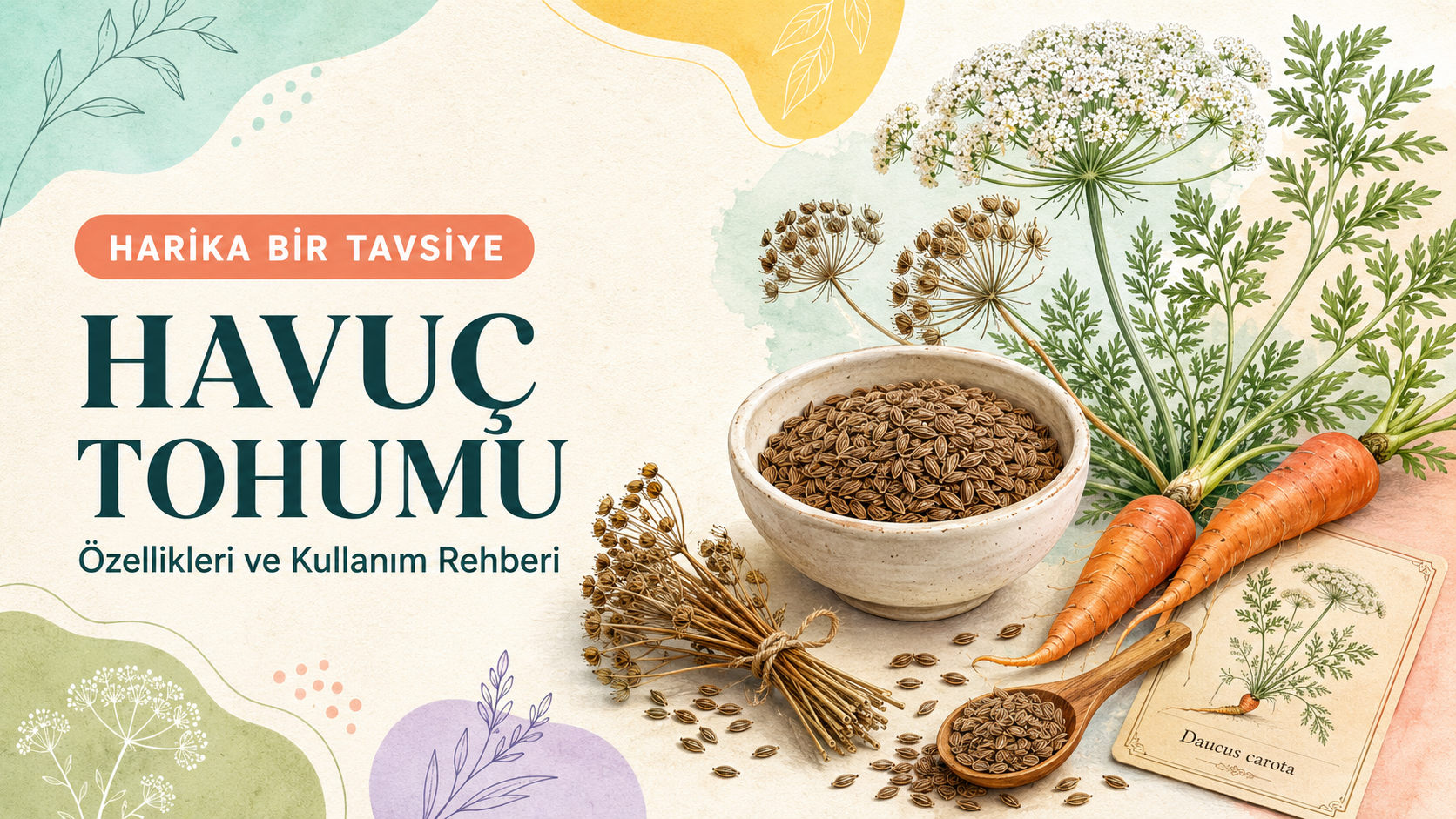 Havuç Tohumu: Kullanımı ve Faydaları Rehberi