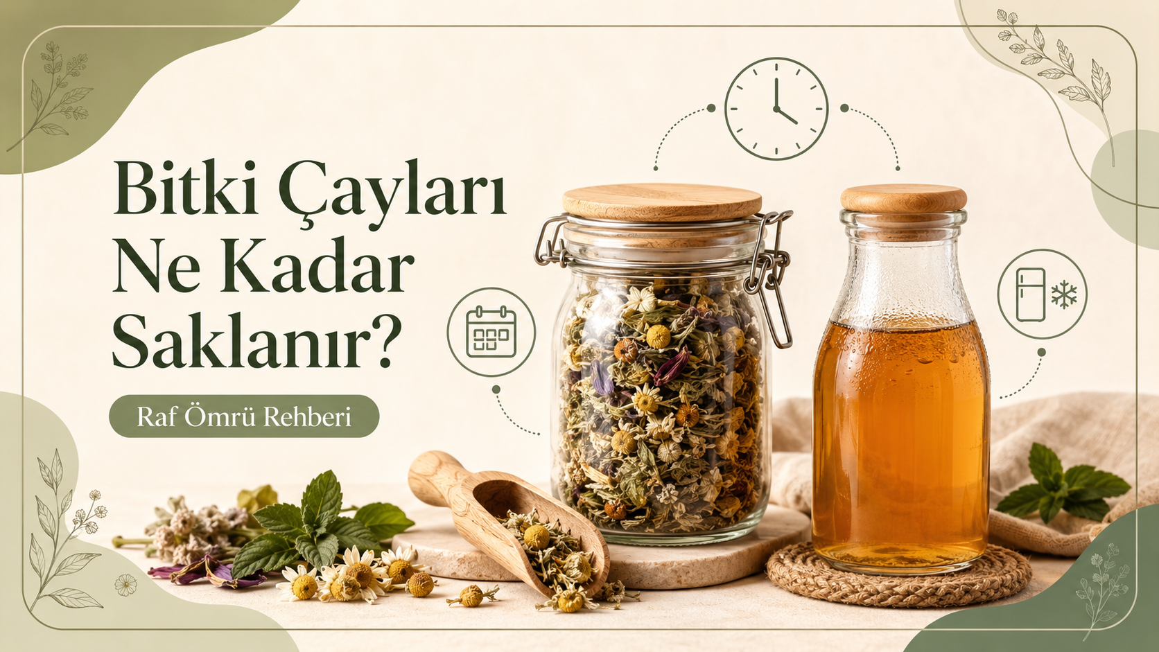 Bitki Çayları Ne Kadar Saklanır? Raf Ömrü Rehberi