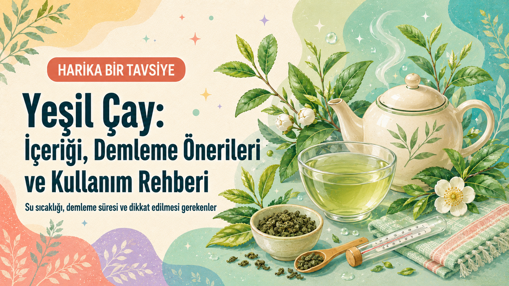 Yeşil Çay Nedir? Faydaları, Demlenişi ve Uyarılar