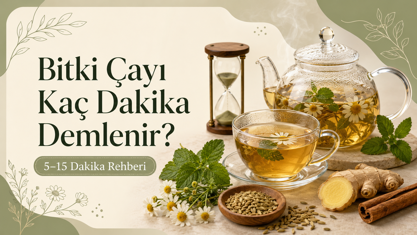 Bitki Çayı Kaç Dakika Demlenir? Doğru Süre Rehberi