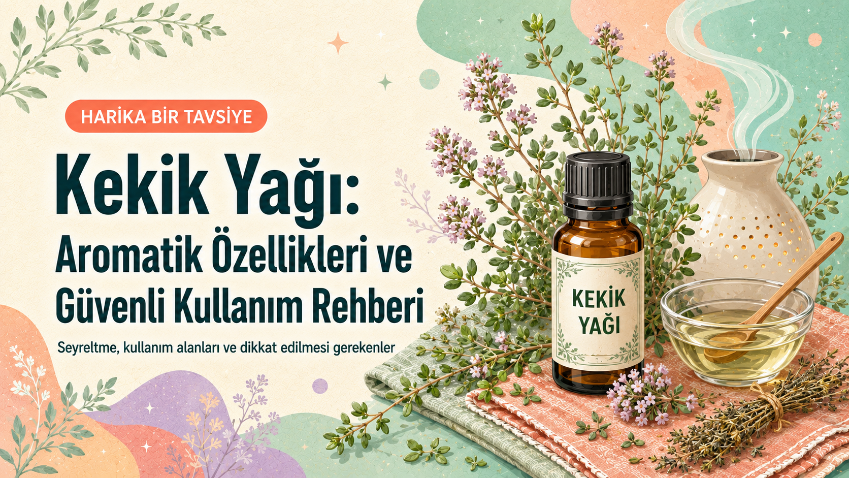 Kekik Yağı: Nasıl Kullanılmalı? Faydaları Nelerdir?