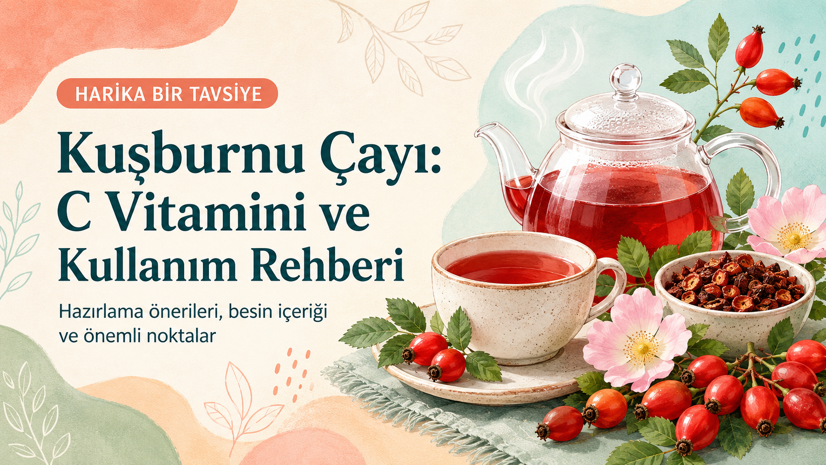 Kuşburnu Çayı Neye İyi Gelir? Faydaları ve Demleme Rehberi