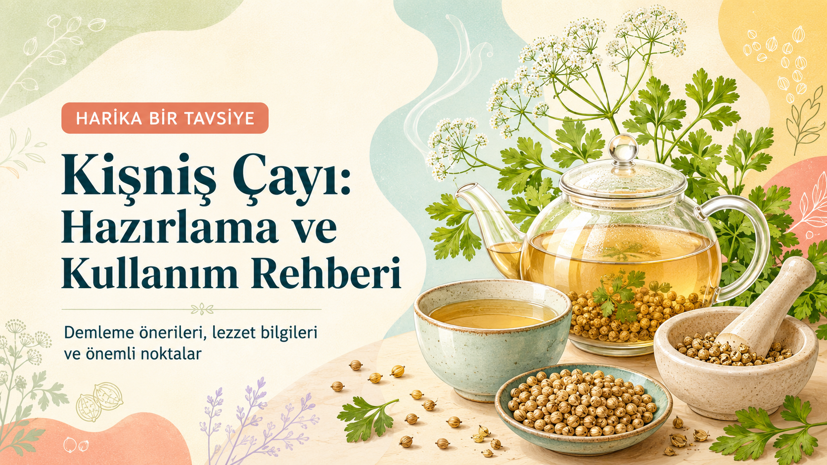 Kişniş Çayı: Faydaları, Tarifi ve Riskleri