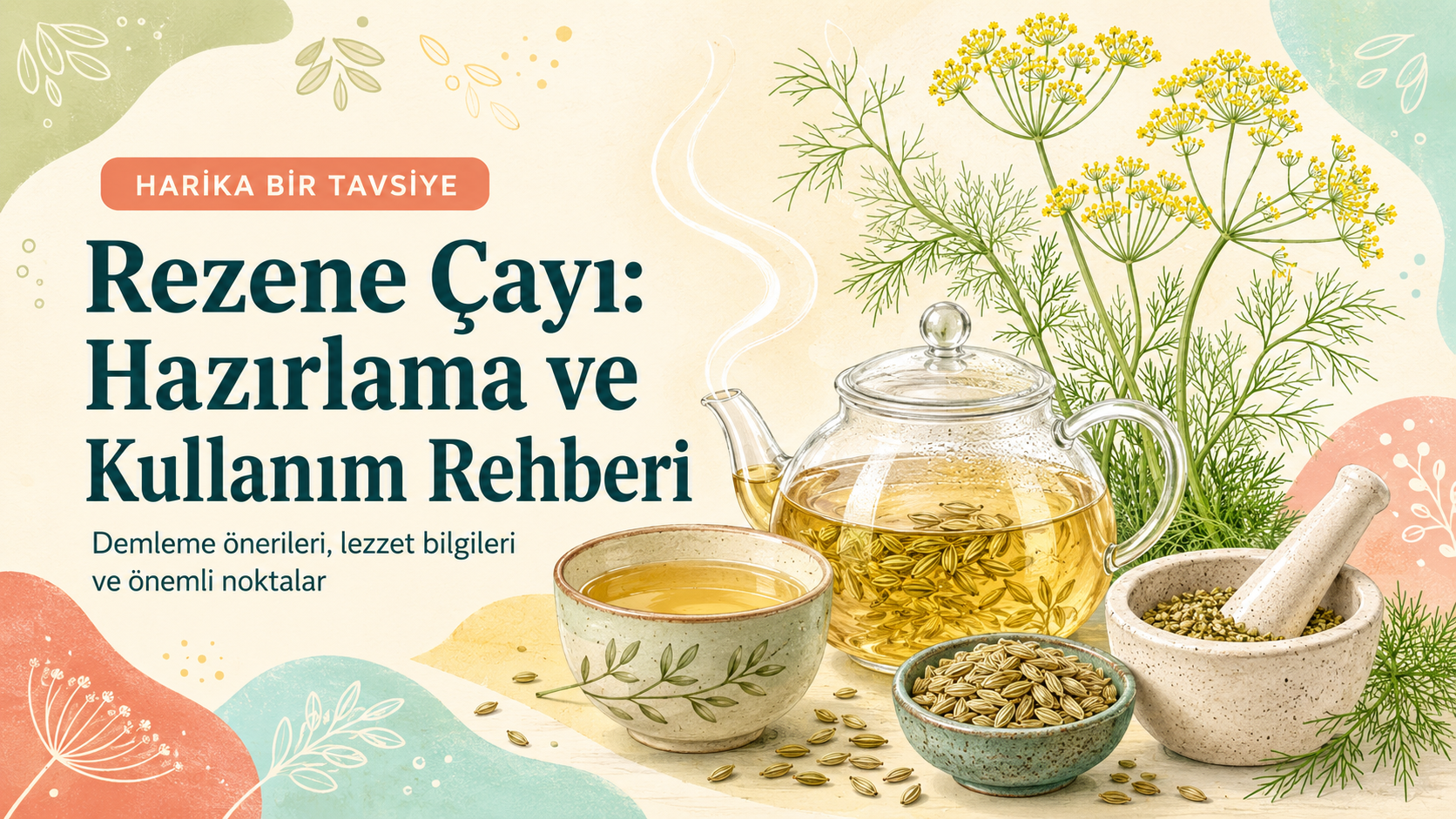 Rezene Çayı: Faydaları, Estragol ve Riskler