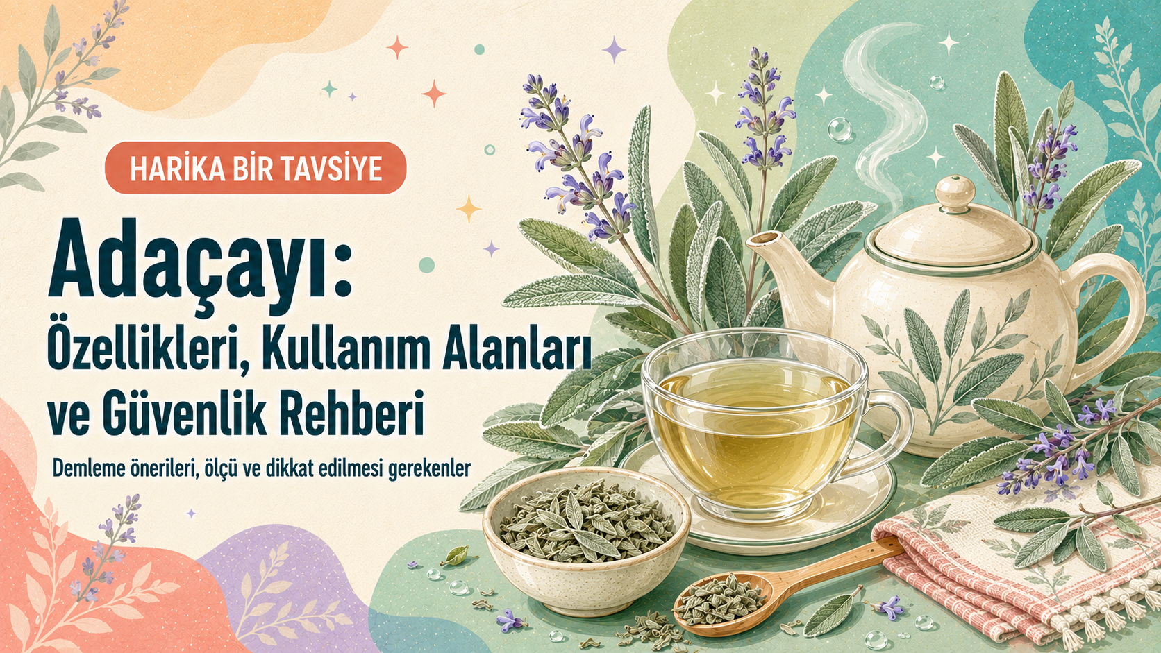 Adaçayı Nedir? Faydaları, Demlenişi ve Uyarılar