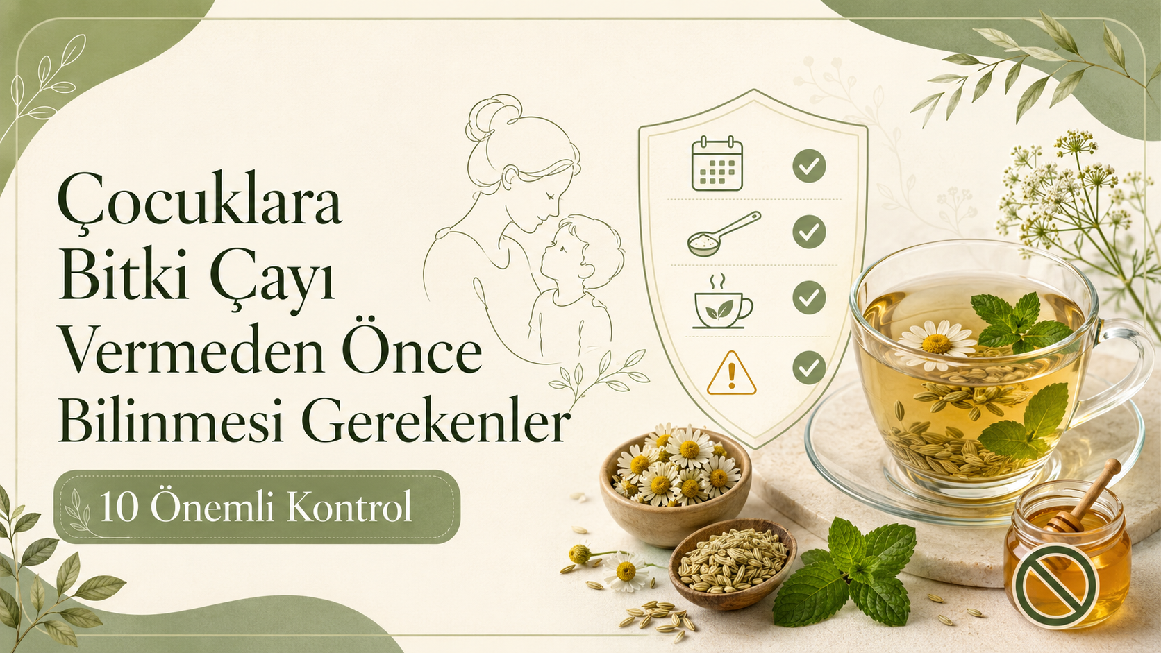 Çocuklara Bitki Çayı Vermeden Önce Bilinmesi Gerekenler