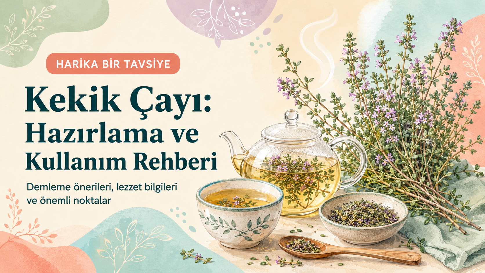 Kekik Çayı: Faydaları, Demleme Tarifi ve Riskleri