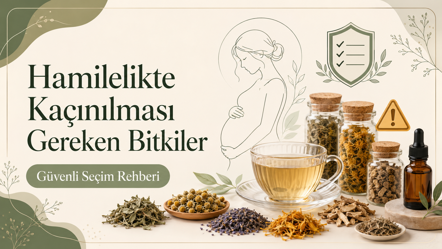 Hamilelikte Kaçınılması Gereken Bitkiler Rehberi