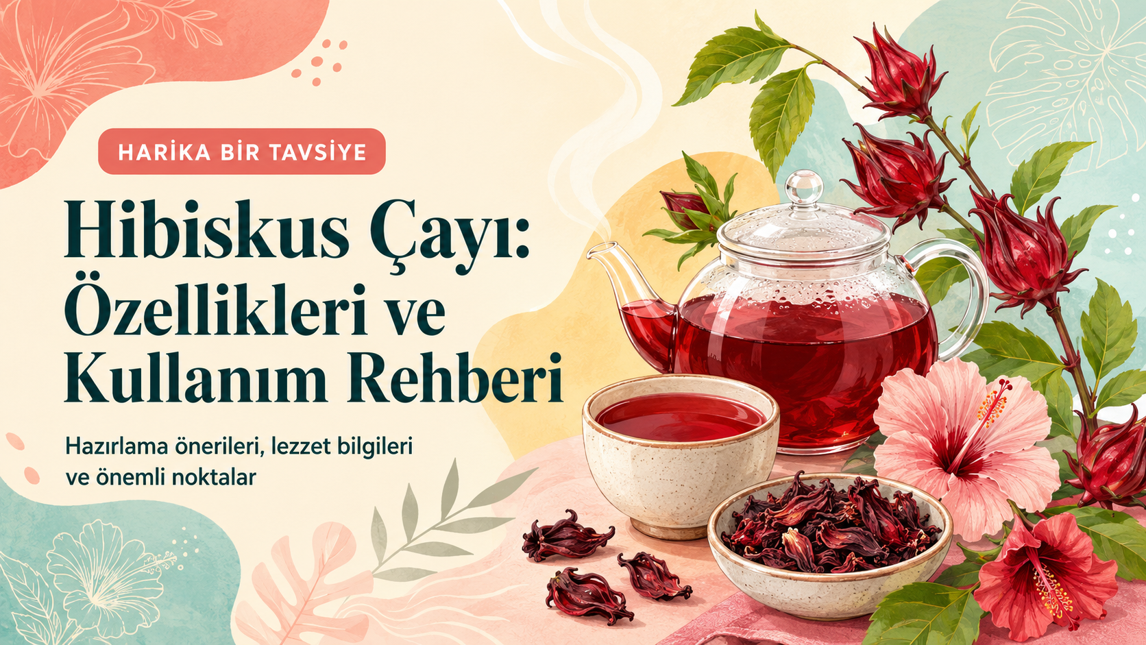 Hibiskus Çayı: Faydaları, Tansiyona Etkisi ve Riskleri