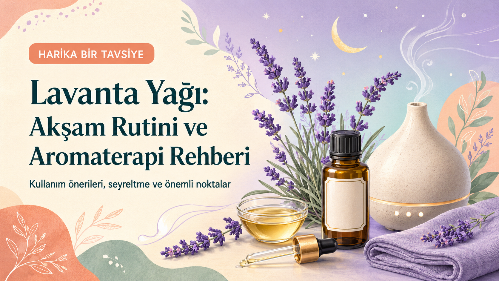 Lavanta Yağı: Uyku, Stres ve Güvenli Kullanım