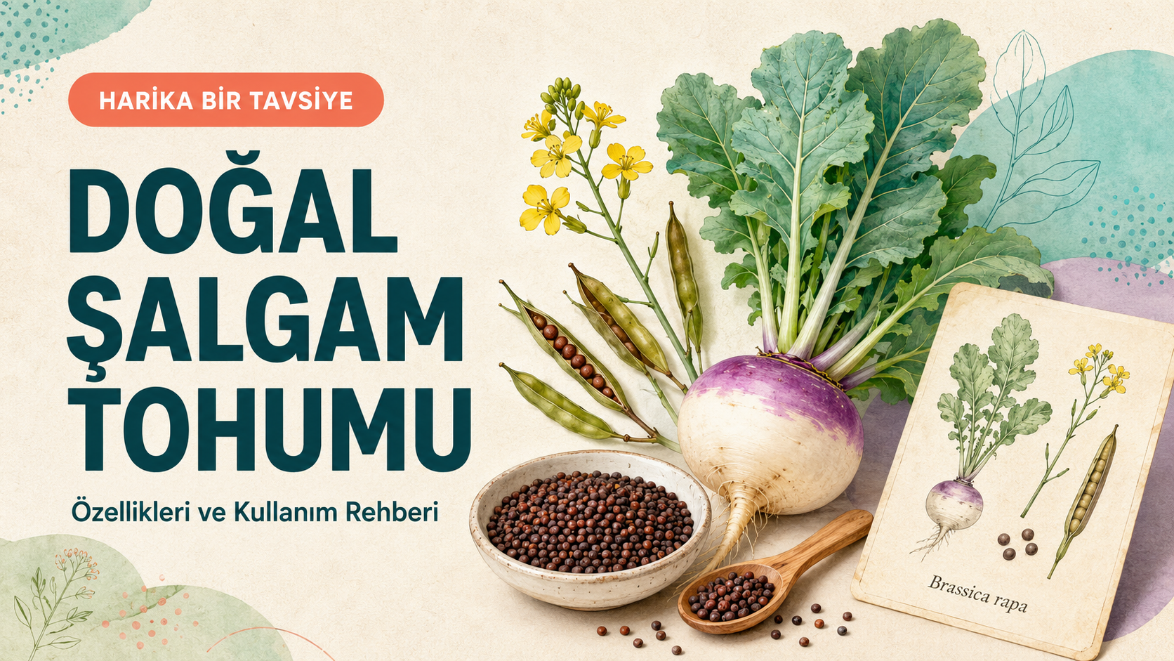 Şalgam Tohumu Nedir? Kullanımı ve Güvenlik Rehberi