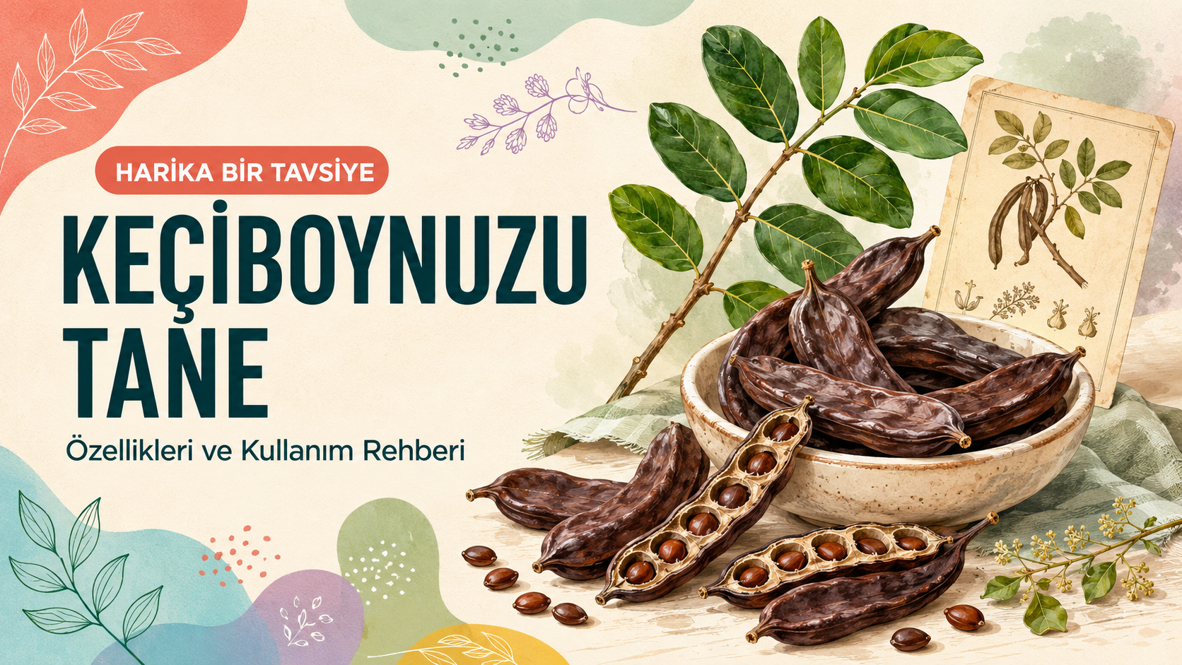 Keçiboynuzu Tane Nasıl Yenir? Faydaları ve Ölçüsü
