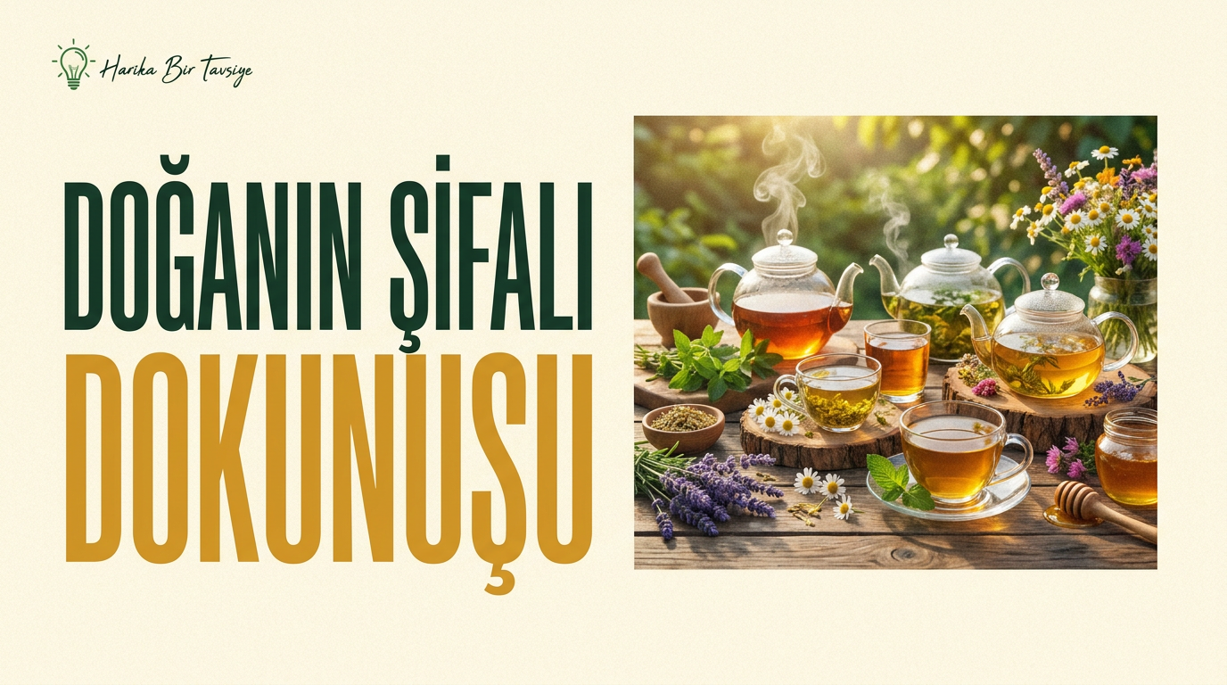 Doğanın Şifalı Dokunuşu: Bitki Çaylarının Gücü ve Faydaları