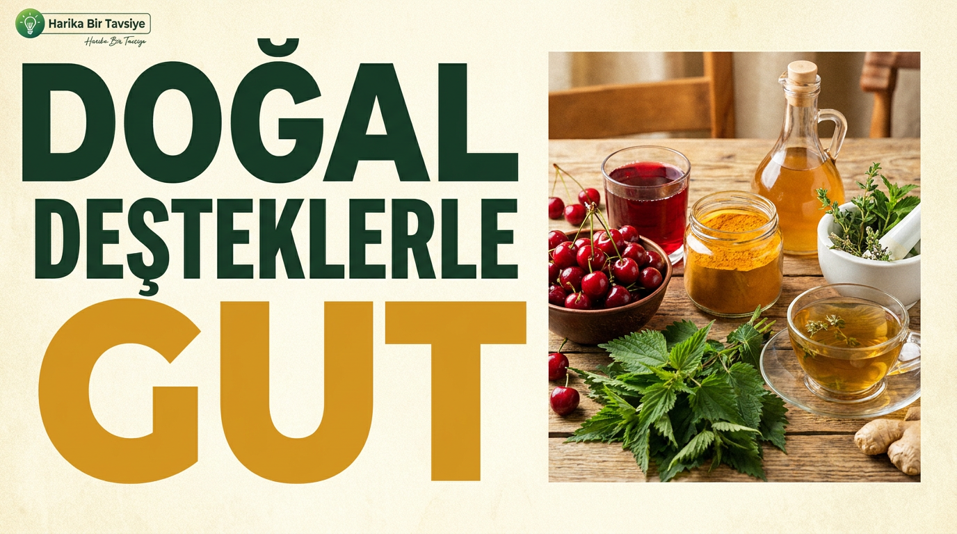 Doğal Desteklerle Gut Hastalığına Bakış