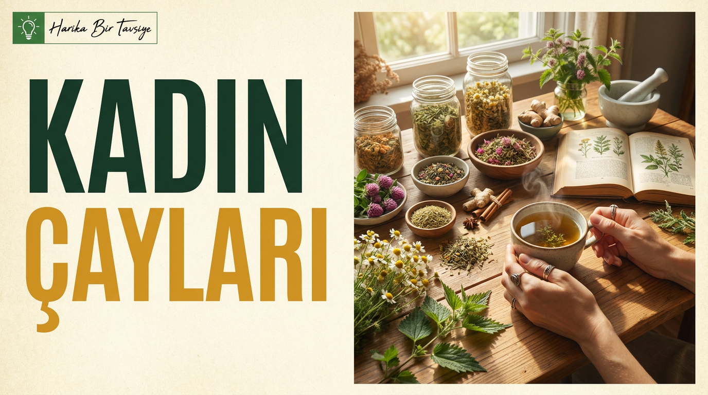 Kadın Çayları: Doğal Destekler ve Sağlıklı Yaşam Sırları