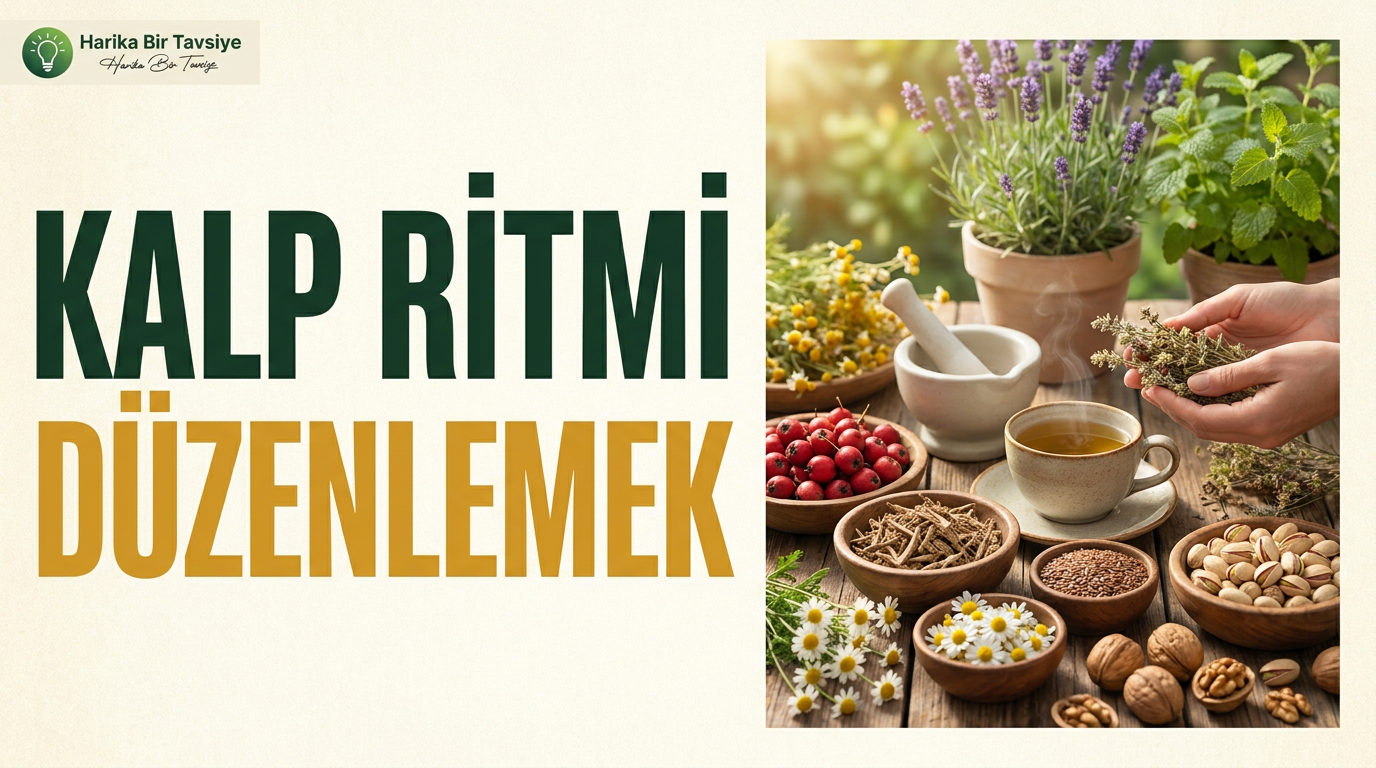 Kalp Ritmi Düzenlemek İçin Doğal Destekler