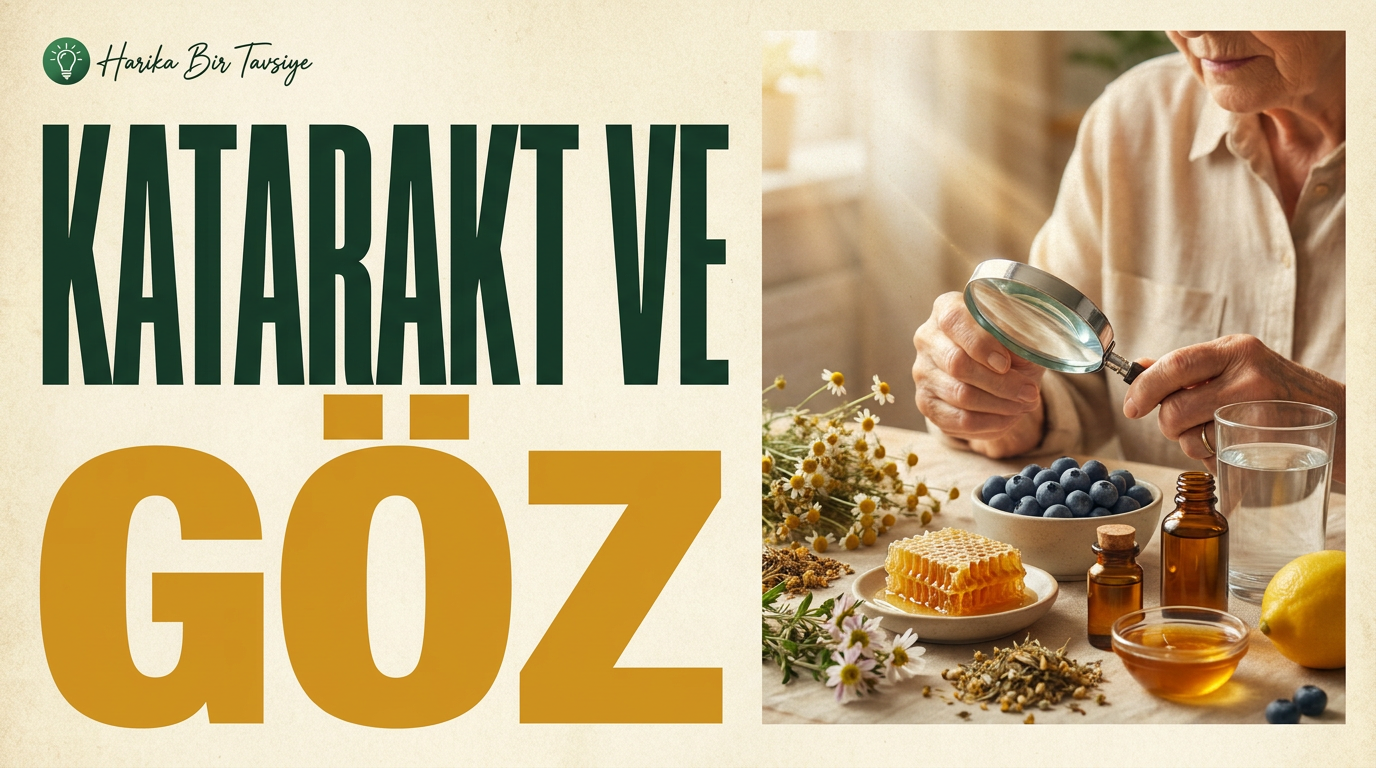Katarakt ve Göz Sağlığı İçin Doğal Yaklaşımlar: Bilmeniz Gerekenler