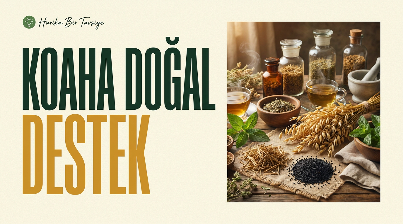 KOAH'a Doğal Destek: Yulaf Samanı, Kibrit Otu, Çörekotu