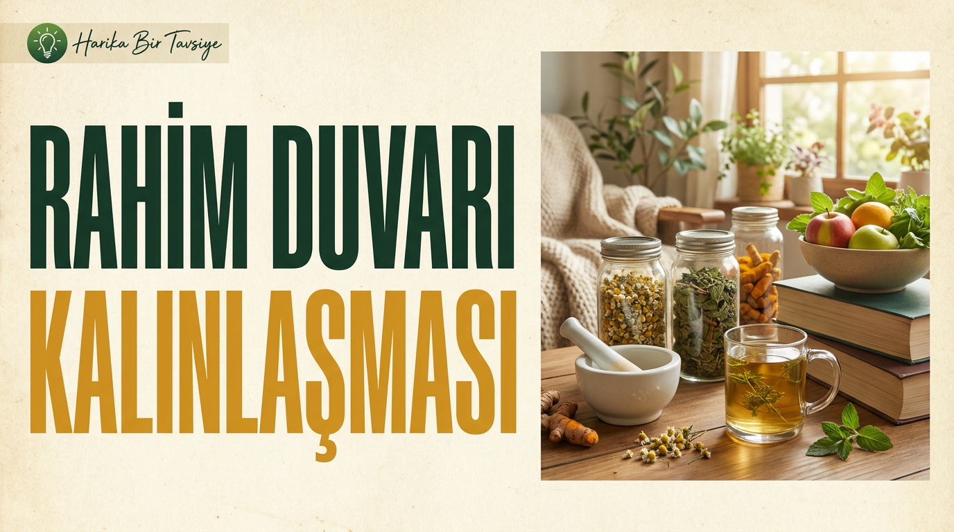 Rahim Duvarı Kalınlaşması: Doğal Destekler ve Yaşam Tarzı