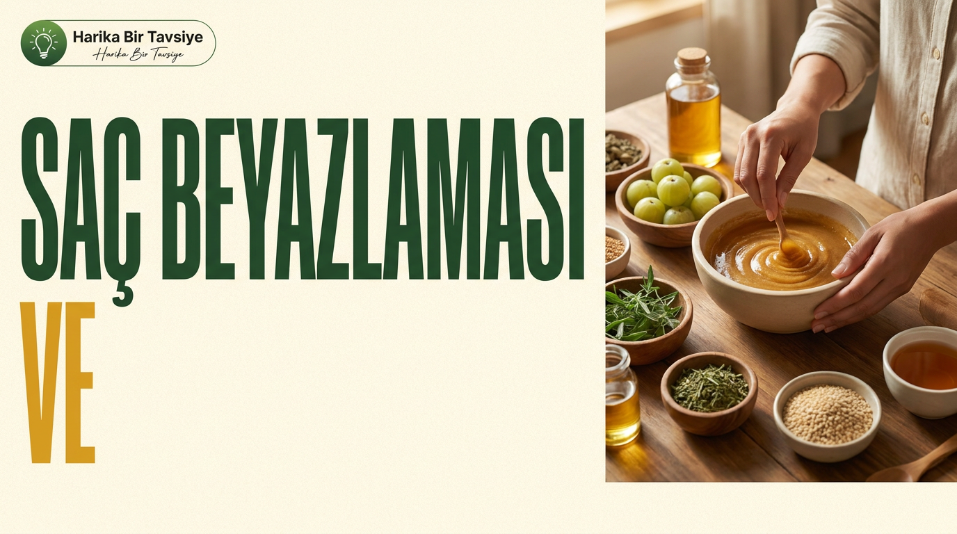 Saç Beyazlaması ve Doğal Çözümler: Kapsamlı Bir Rehber