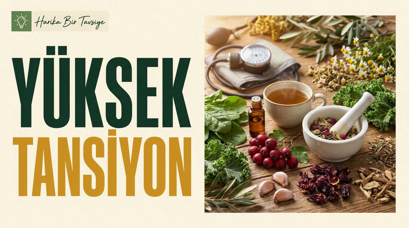 Yüksek Tansiyon: Doğal Yollarla Destekleyici Yaklaşımlar